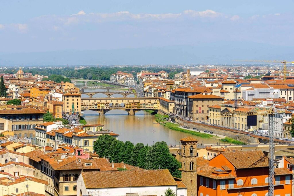 Vista do Ponte Vecchio - Florença