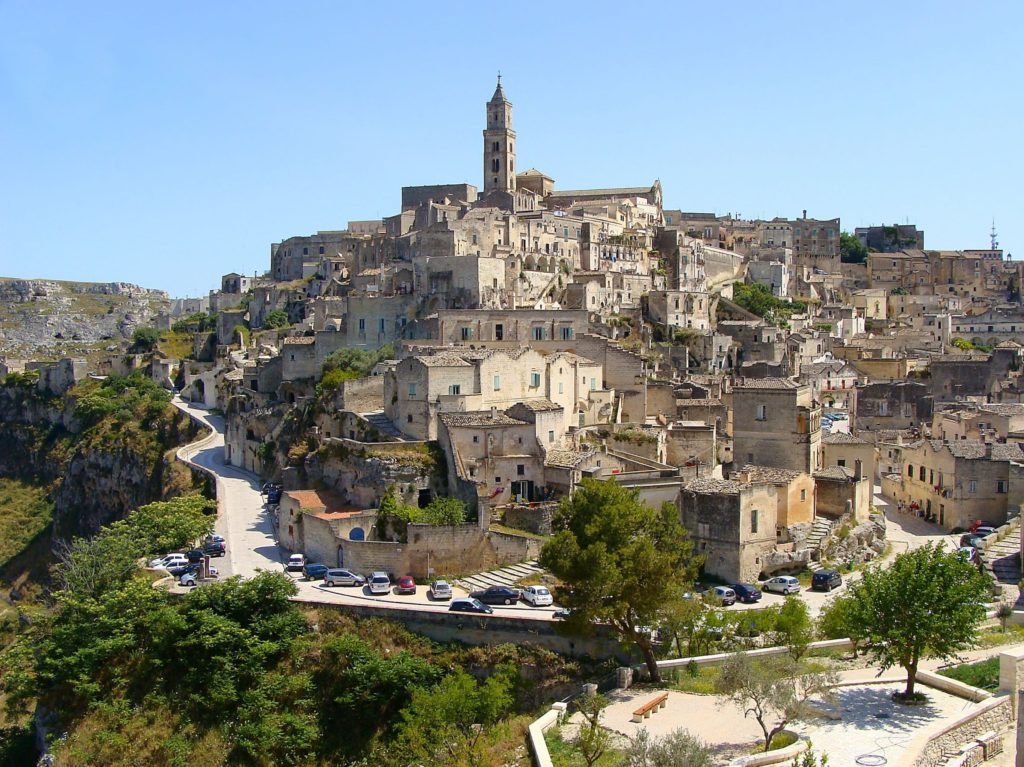 Vista panorâmica de Matera, Basilicata – Sul da Itália