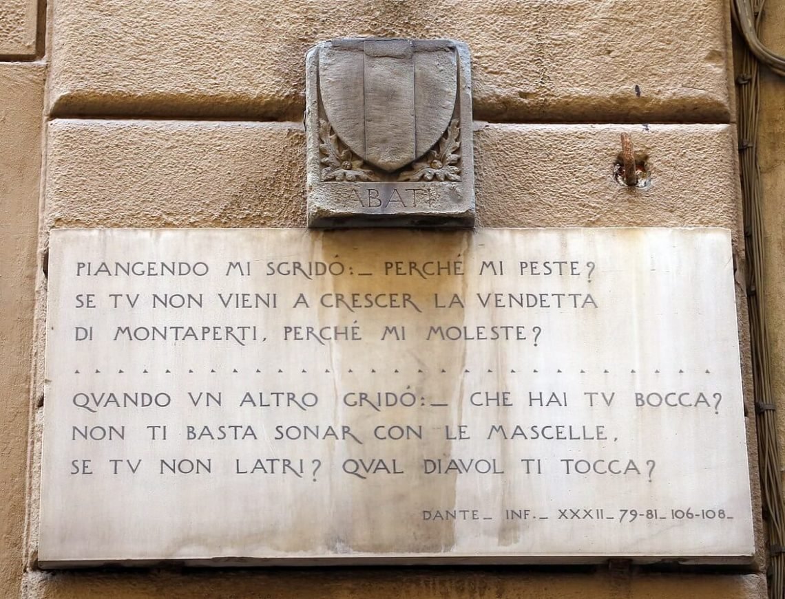 Lápide dantesca 