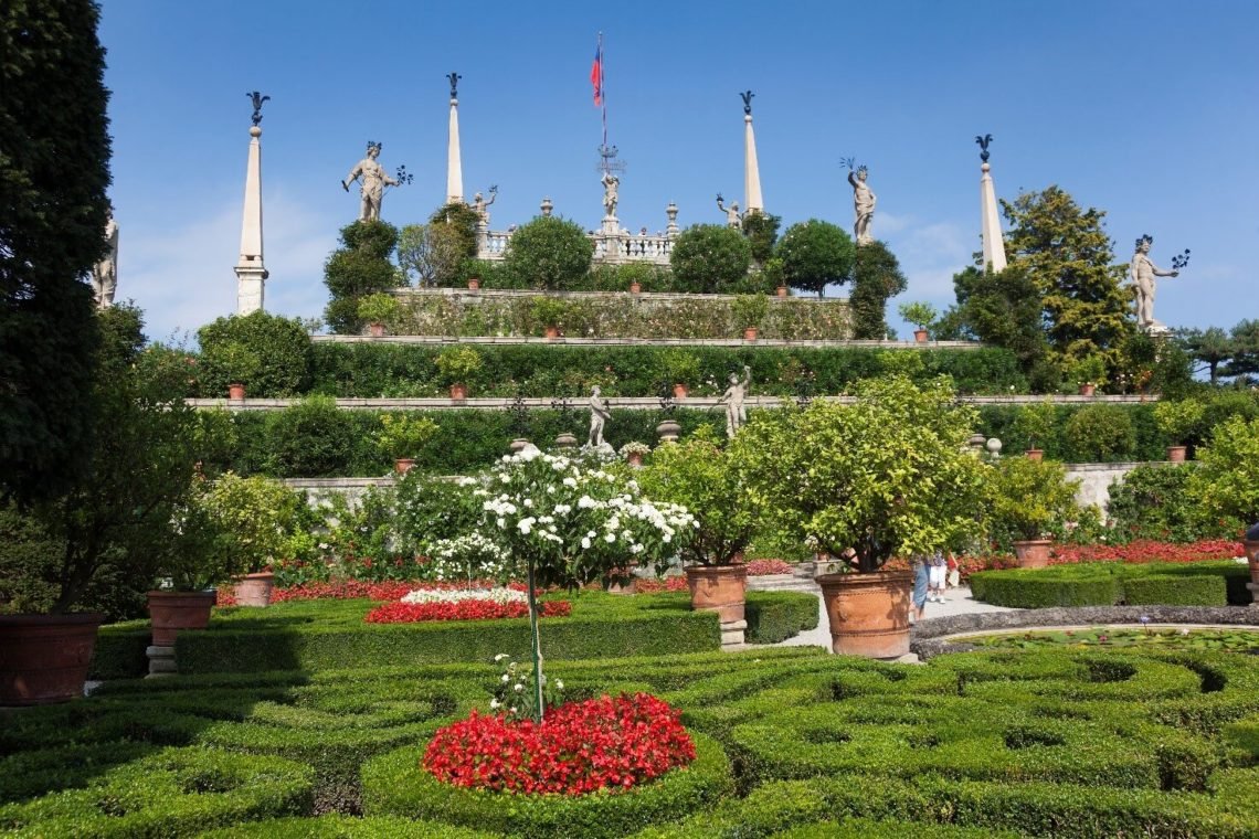 Jardins suspensos da Isola Bella