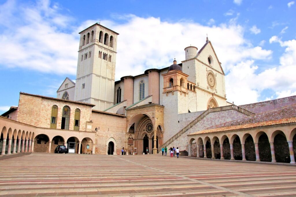 Vista da Basílica de São Francisco - Assis