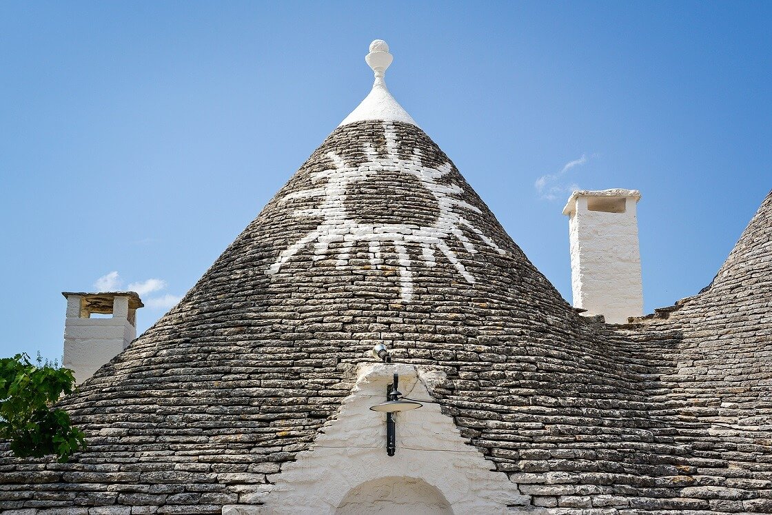 Chiave di volta - Trullo de Alberobello.