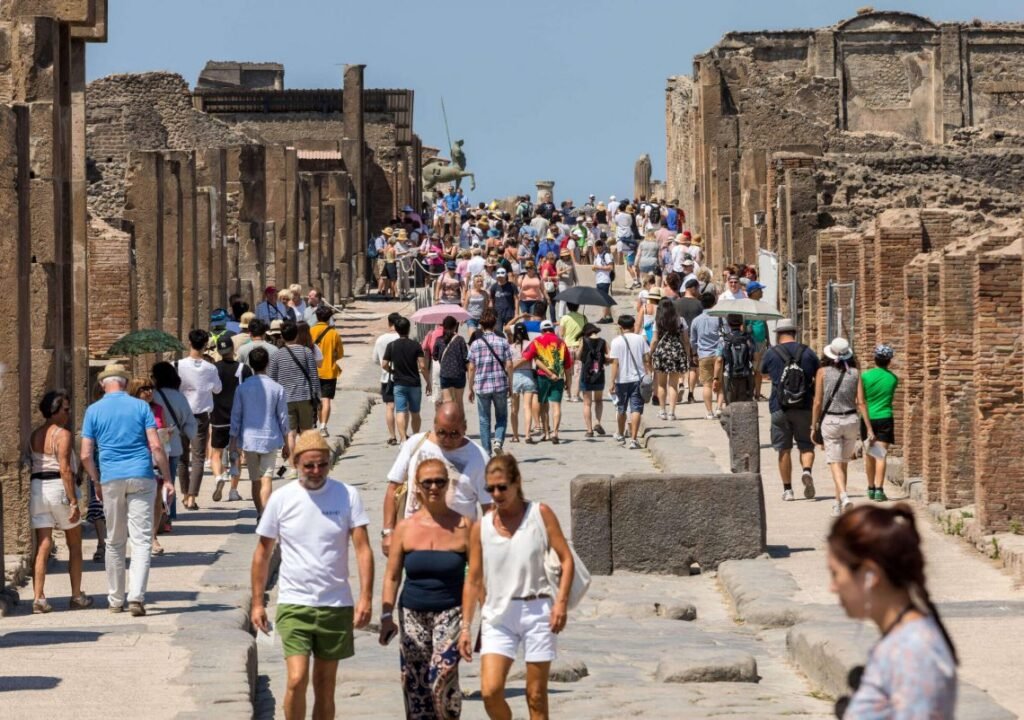 Sítio arqueológico de Pompeia, Campania.