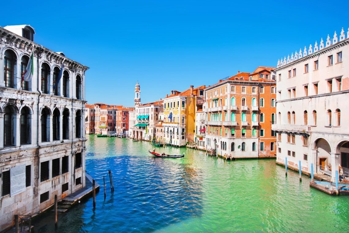 Vista do famoso Canal Grande