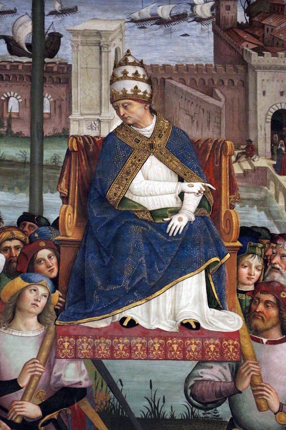 Pio II chega a Ancona para dar início a cruzada