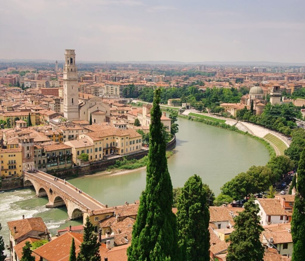 Panôramica de Verona.