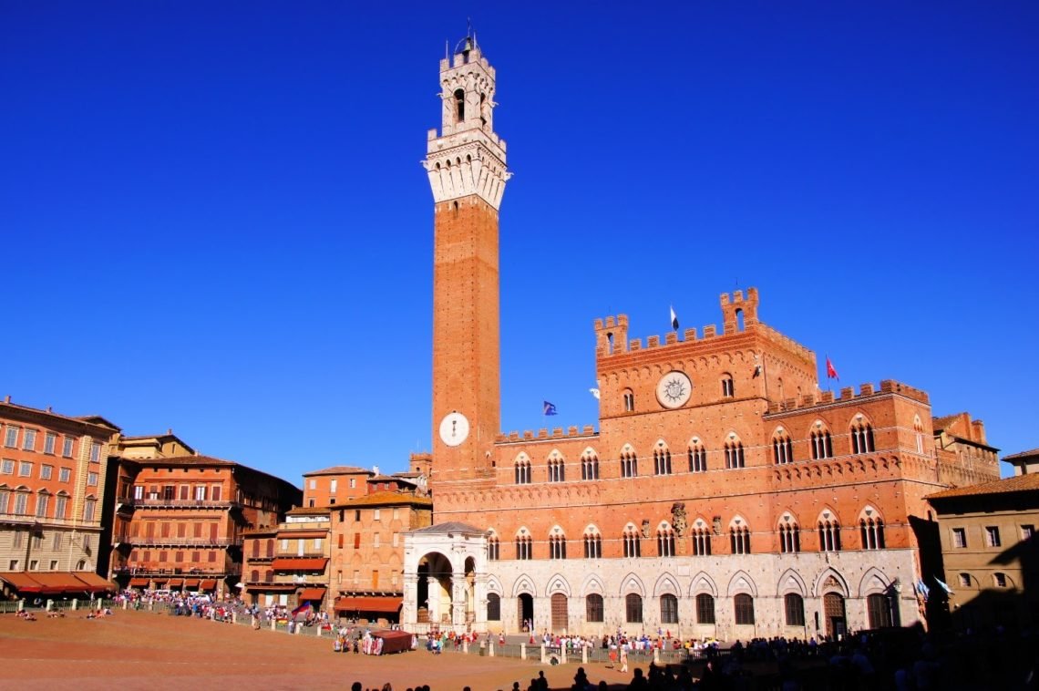 Piazza del Campo - praça principal de Siena