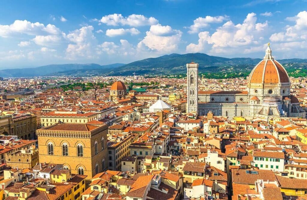 Vista Panorâmica de Florença.