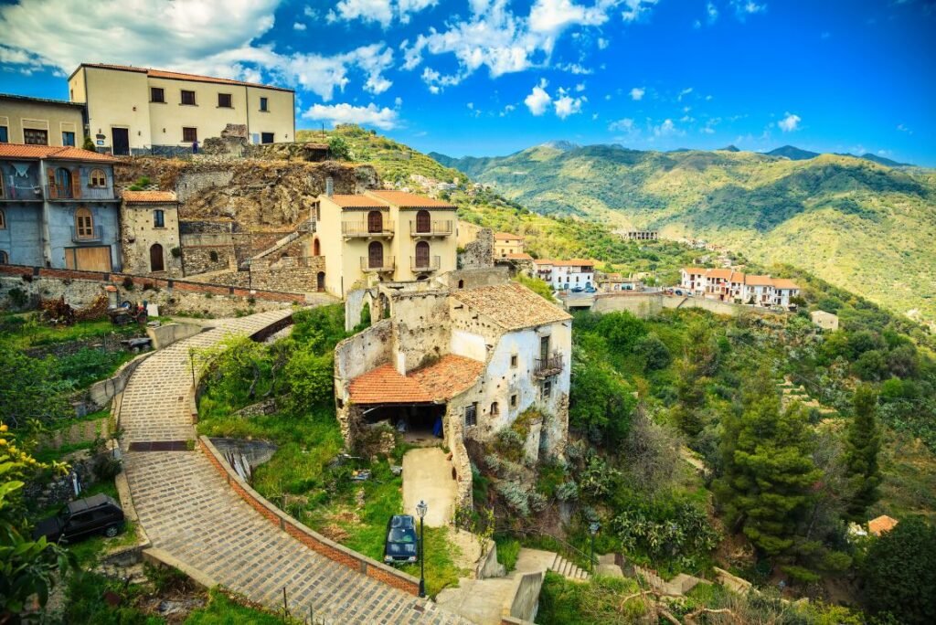 Savoca, Sicília no Sul da Itália