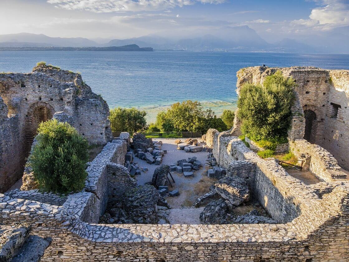 Grutas de Catulo, Sirmione- Lago de Garda.