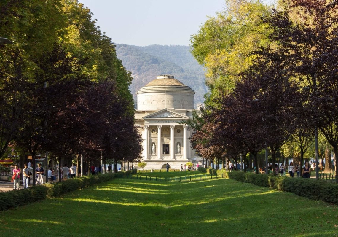 Tempio Voltiano em Como - Itália.