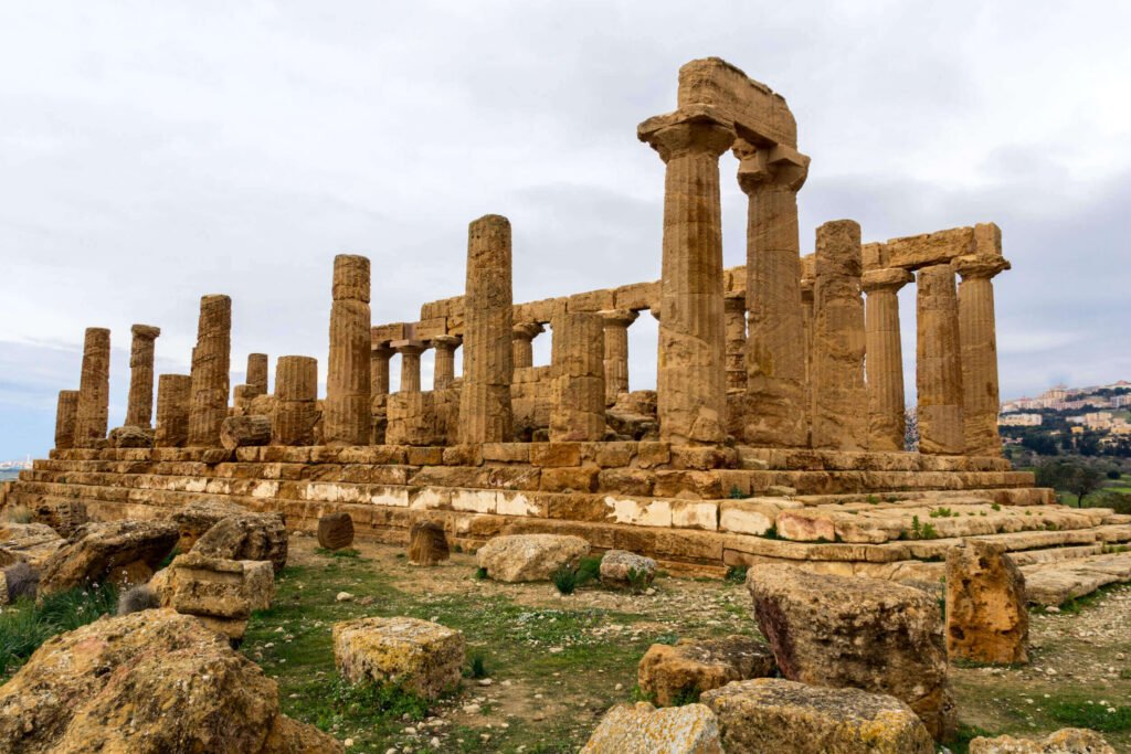 Templo de Juno em Vale dos Templos - Agrigento