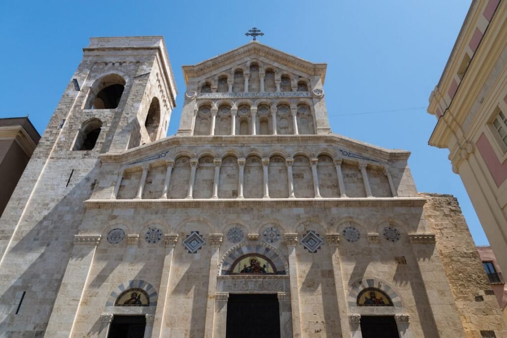 Catedral de Santa Maria, Cagliari. Sardenha, Sul da Itália.