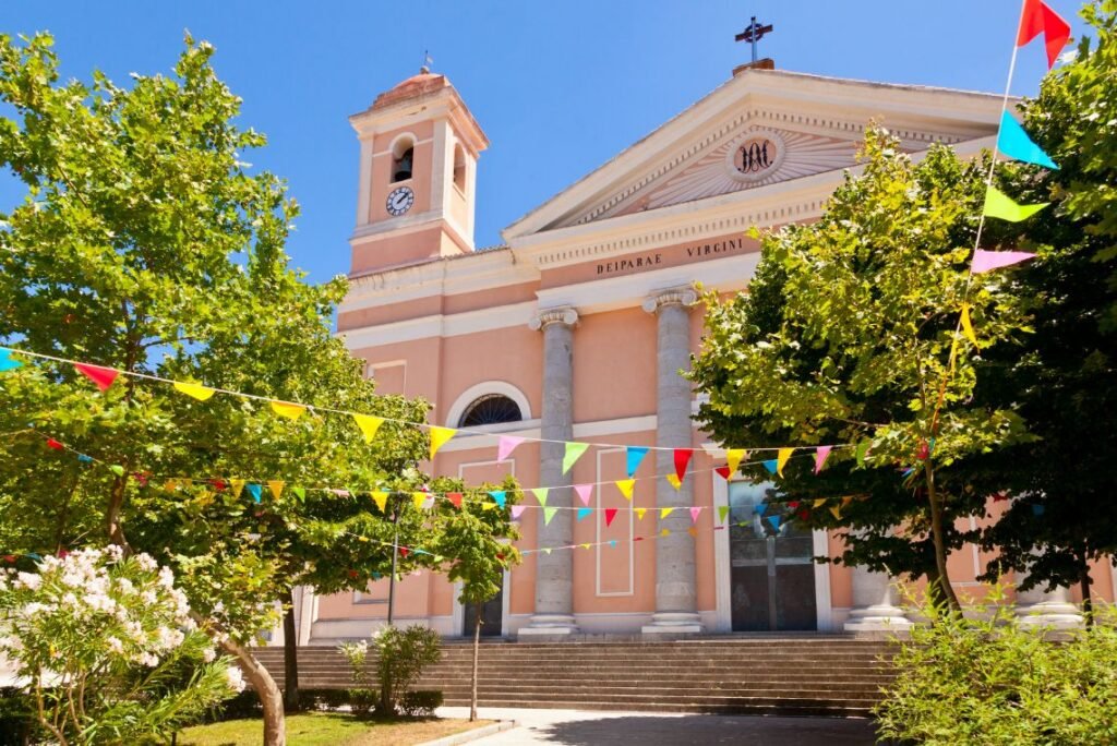 Nuoro, Catedral de Santa Maria della Neve. Sardenha, Sul da Itália.
