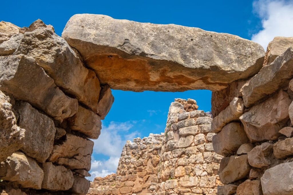 Palmavera, sítio arqueológico nurágico. Sardenha - Sul da Itália.