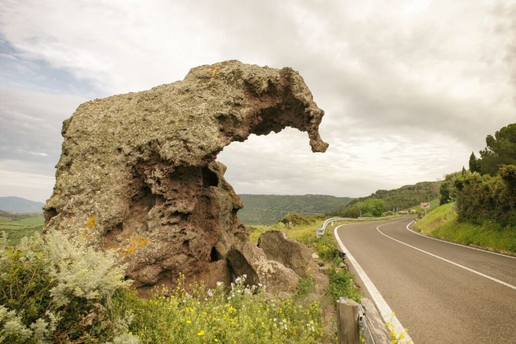 Pedra do Elefante, Castelsardo. Sardenha - Sul da Itália.