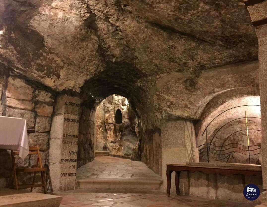 Gruta subterrânea em Belém.