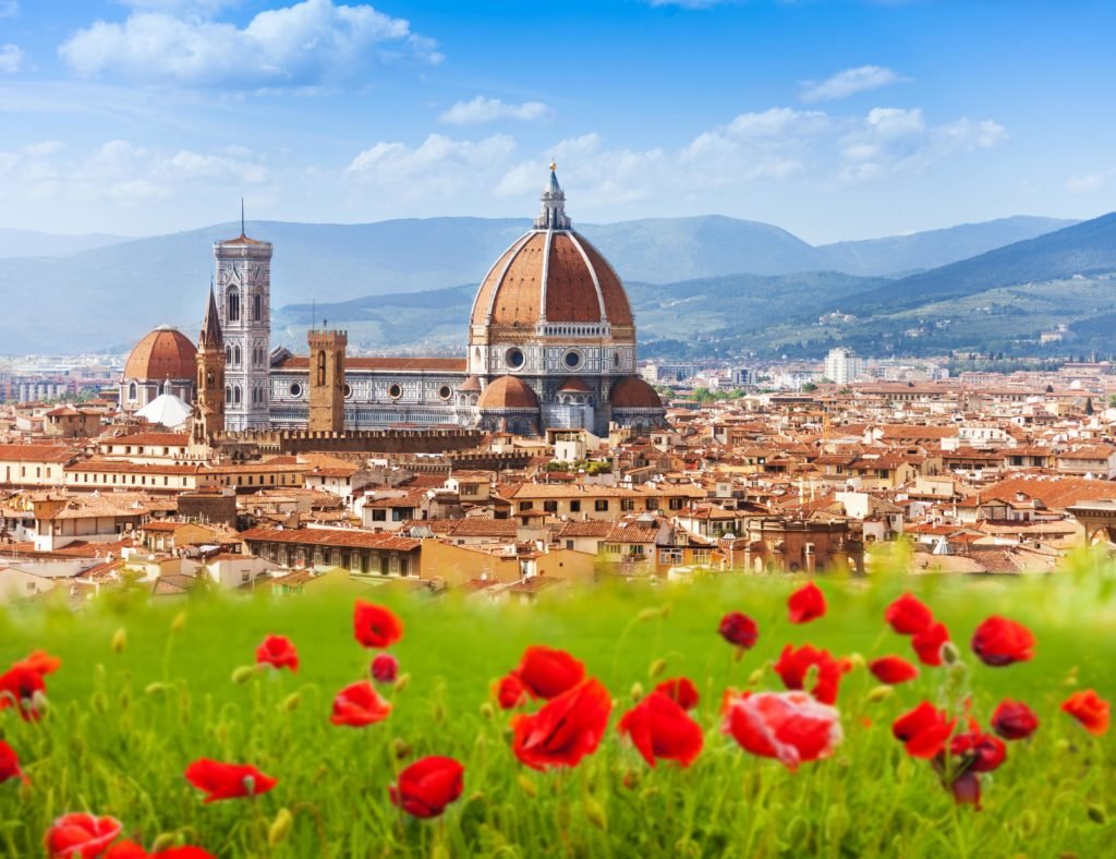 Duomo de Florença e Campanário de Giotto.