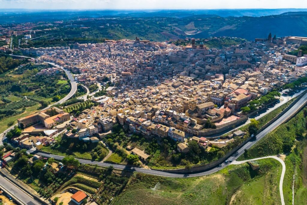 Caltagirone, Sicília.