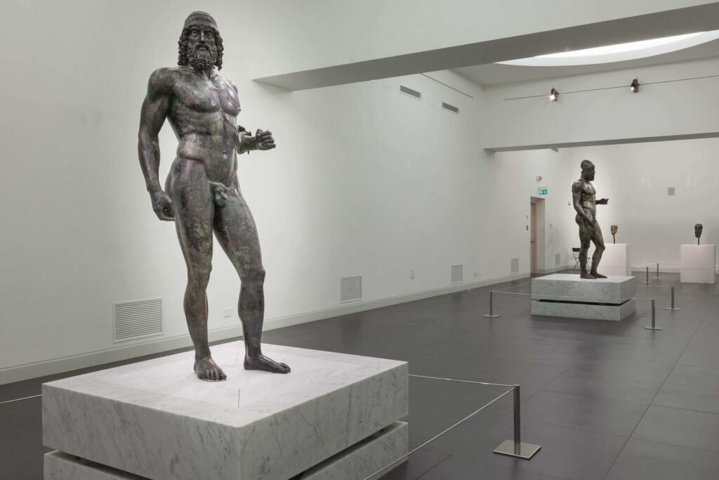 Bronzi di Riace no Museu Nacional da Magna Grécia - Reggio Calábria