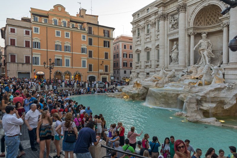 Fonte de Trevi - Roma.