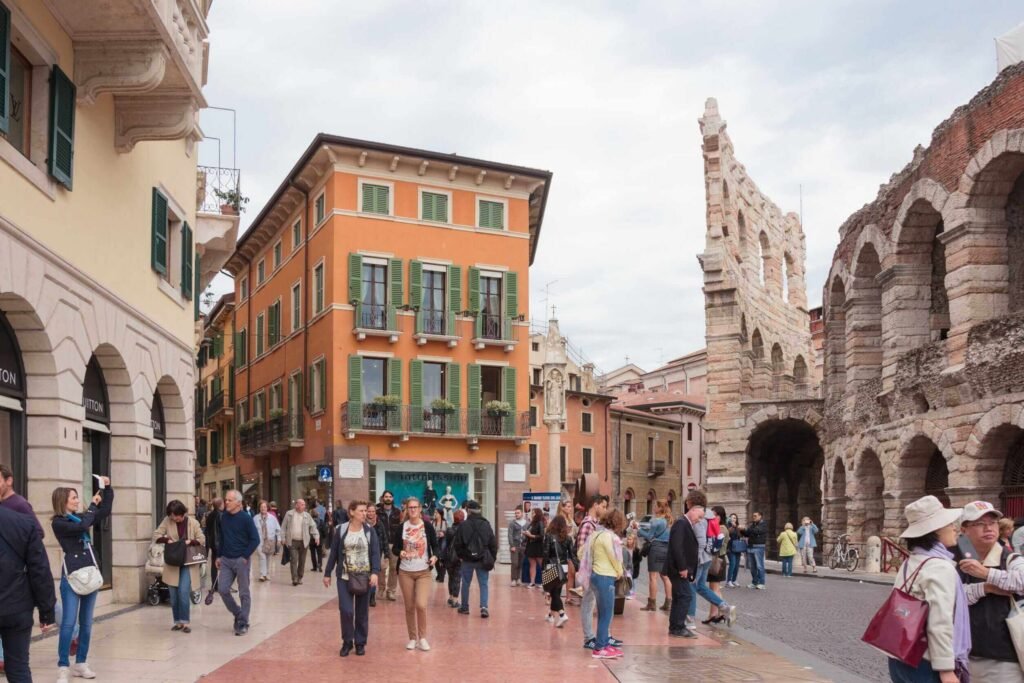 Piazza Bra' e Arena em Verona