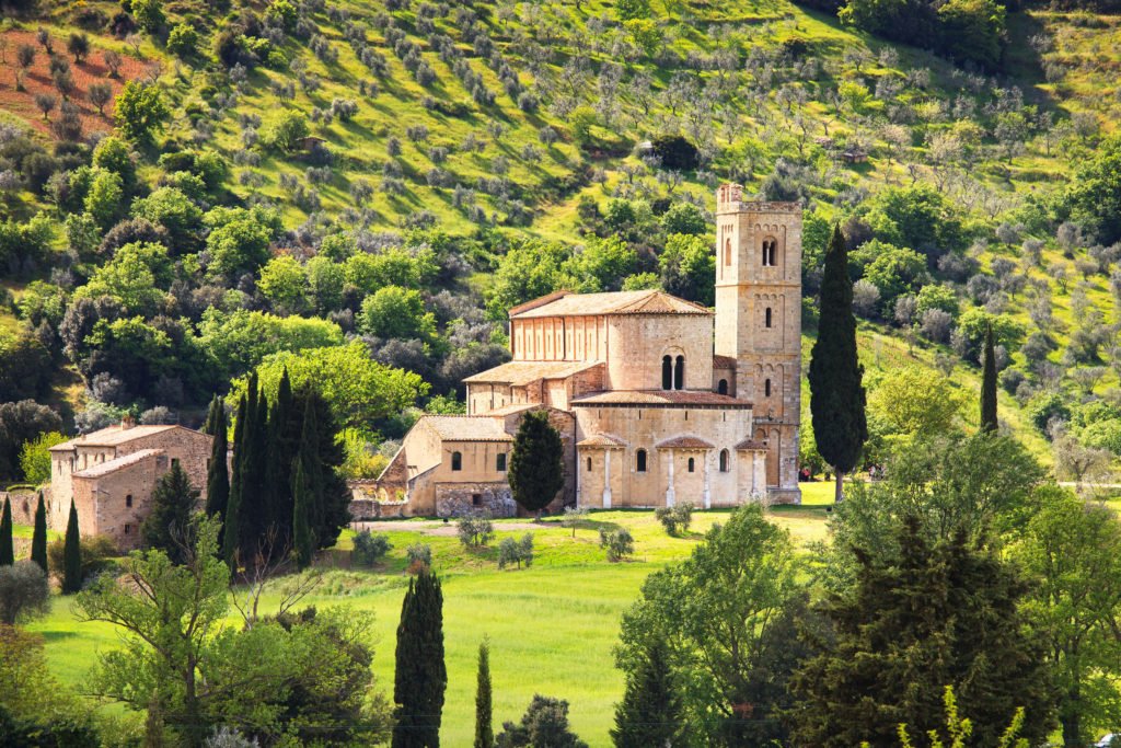 Abadia de Sant’Antimo, Montalcino – Toscana.