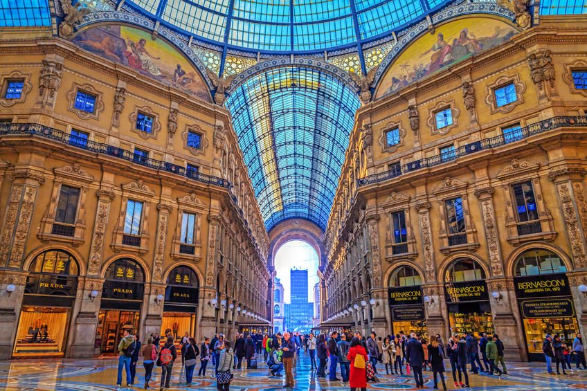 Galeria Vittorio Emanuele II - Milão.