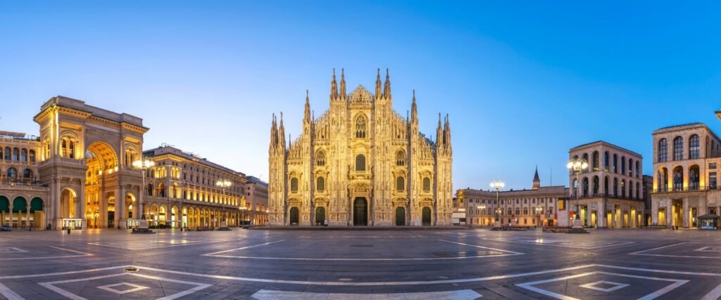 Milão, Piazza del Duomo - Itália.