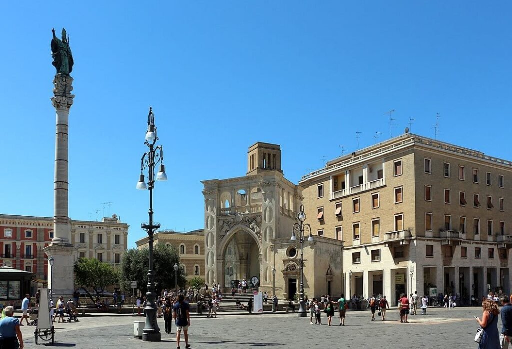 Lecce, Piazza Sant’Oronzo.